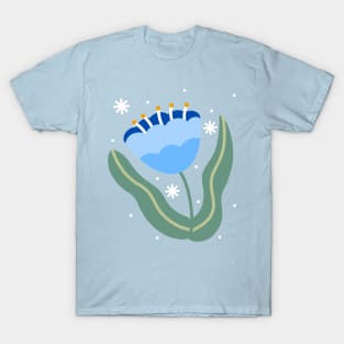 Blue Flower T-Shirt